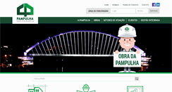 Desktop Screenshot of pampulhaengenharia.com.br